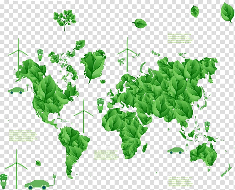 World map Globe, creative green map transparent background PNG clipart