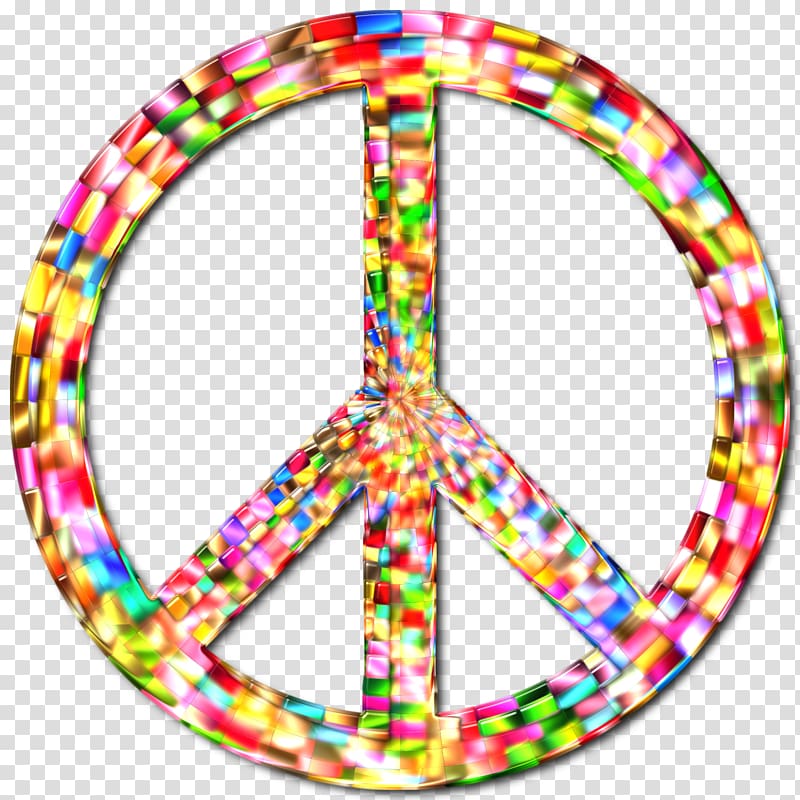 Peace symbols Sign Peace flag, zigzag circle transparent background PNG clipart