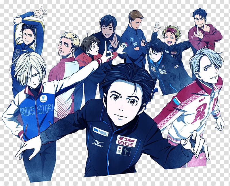 Yuri on Ice Anime Art, Anime transparent background PNG clipart