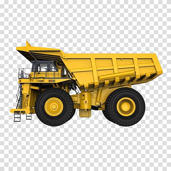 Car Youga Haul truck Dump truck, Yellow truck transparent background PNG clipart