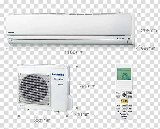 Air conditioner Electronics Air conditioning Taiwan Sanyo Electric, lowest price transparent background PNG clipart