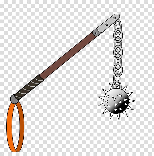 Weapon Flail Hunting Tool Halberd, ancient weapons transparent background PNG clipart
