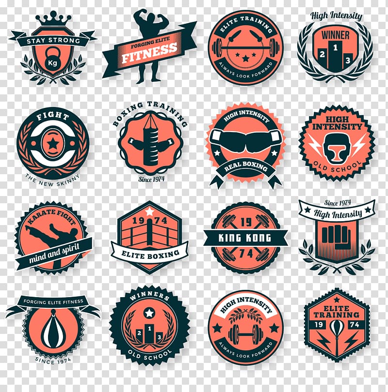 Merit badge Scouting Boy Scouts of America , Creative Fitness club tag material transparent background PNG clipart