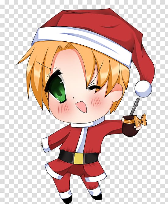 Christmas Chibi Mangaka Anime, christmas transparent background PNG clipart