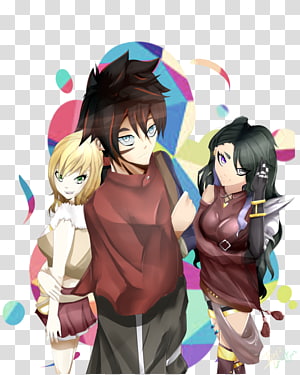 Black hair Mangaka Fiction Homo sapiens, Anime transparent background PNG clipart thumbnail