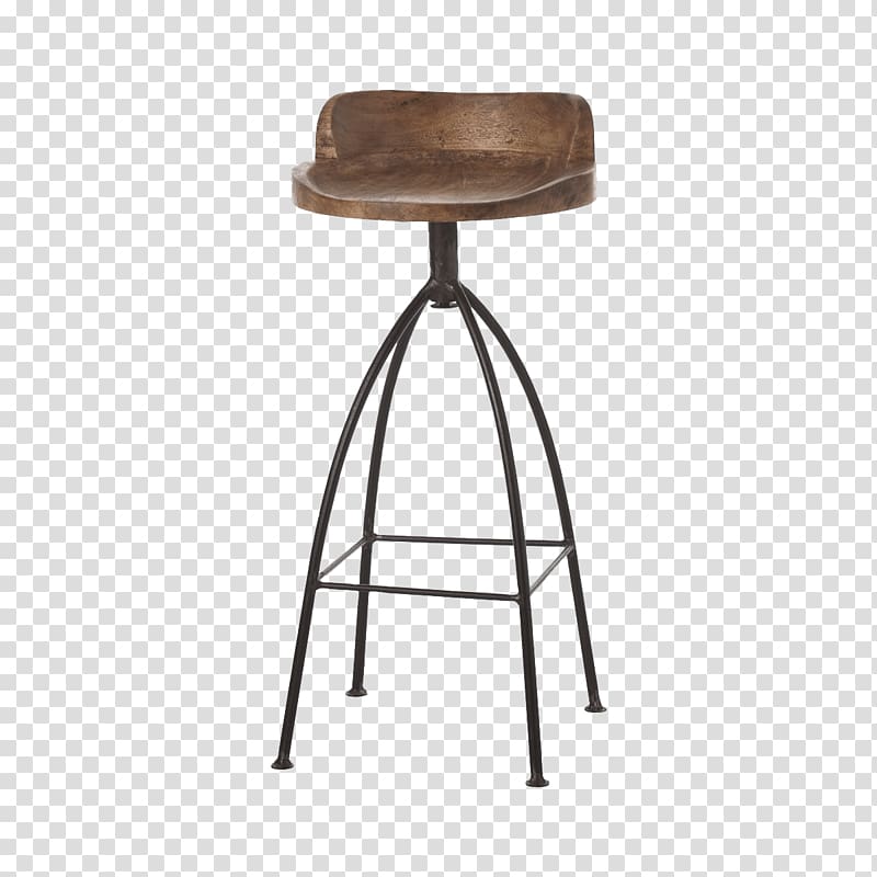 Bar stool Wood Table Seat, iron stool transparent background PNG clipart