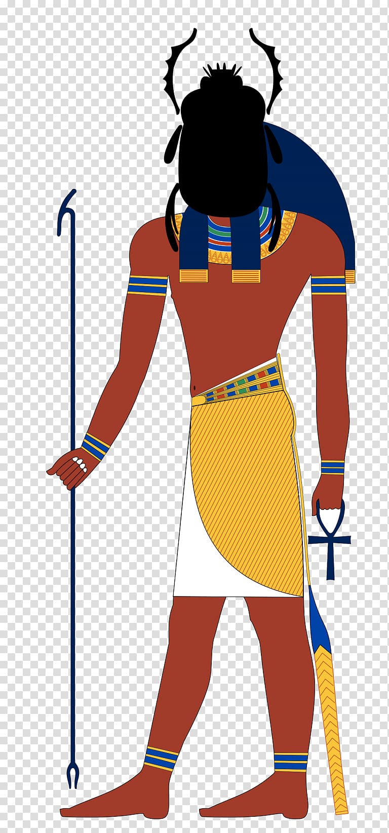 Ancient Egypt Khepri Scarab Solar deity, Egyptian Gods transparent background PNG clipart
