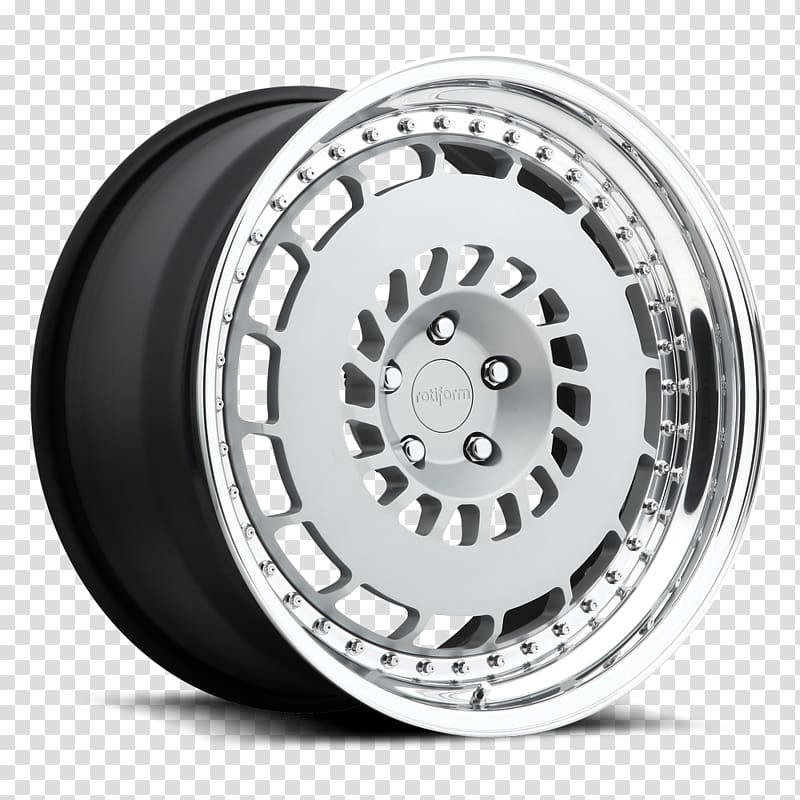 Rotiform, LLC. Custom wheel Rim Forging, silver Shine transparent background PNG clipart