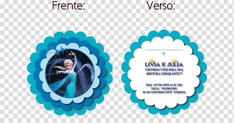 Frozen Elsa graphics Airmail, convite transparent background PNG clipart