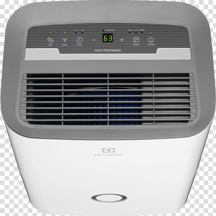 Dehumidifier air Damp Room Electrolux, Import transparent background PNG clipart