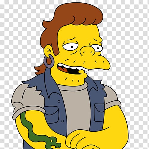 Snake Jailbird Homer Simpson Bart Simpson Apu Nahasapeemapetilon Moe Szyslak, burns transparent background PNG clipart