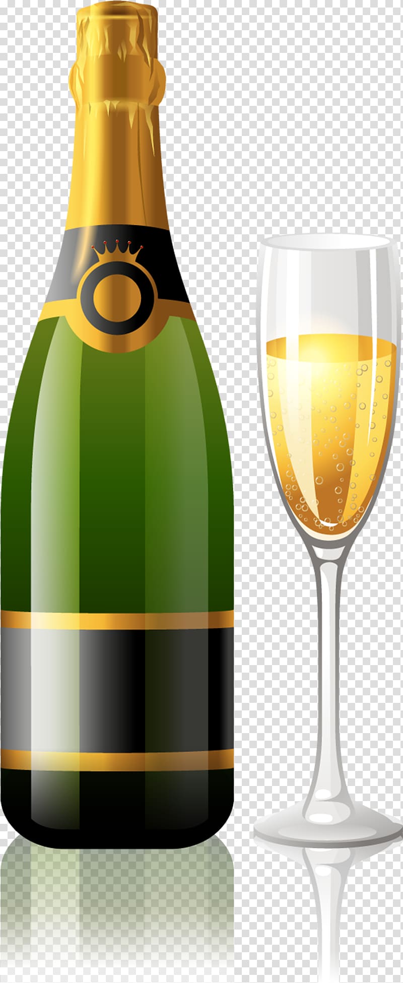 Red Wine Champagne Sparkling wine Bottle, Champagne transparent background PNG clipart