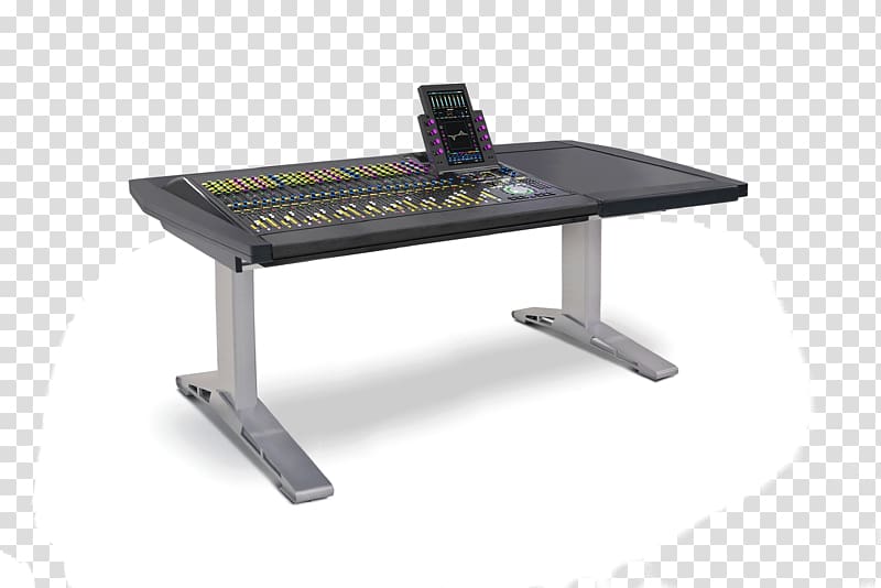 Desk Table Recording studio Sound Recording and Reproduction, studio desk transparent background PNG clipart