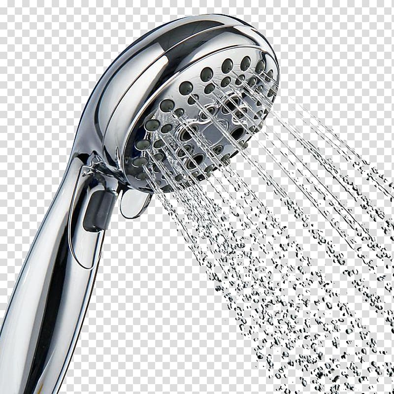 metal shower nozzle transparent background PNG clipart