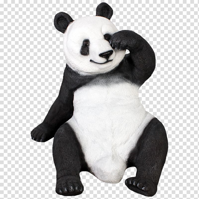 Giant panda United States Bear Statue Sculpture, panda transparent background PNG clipart
