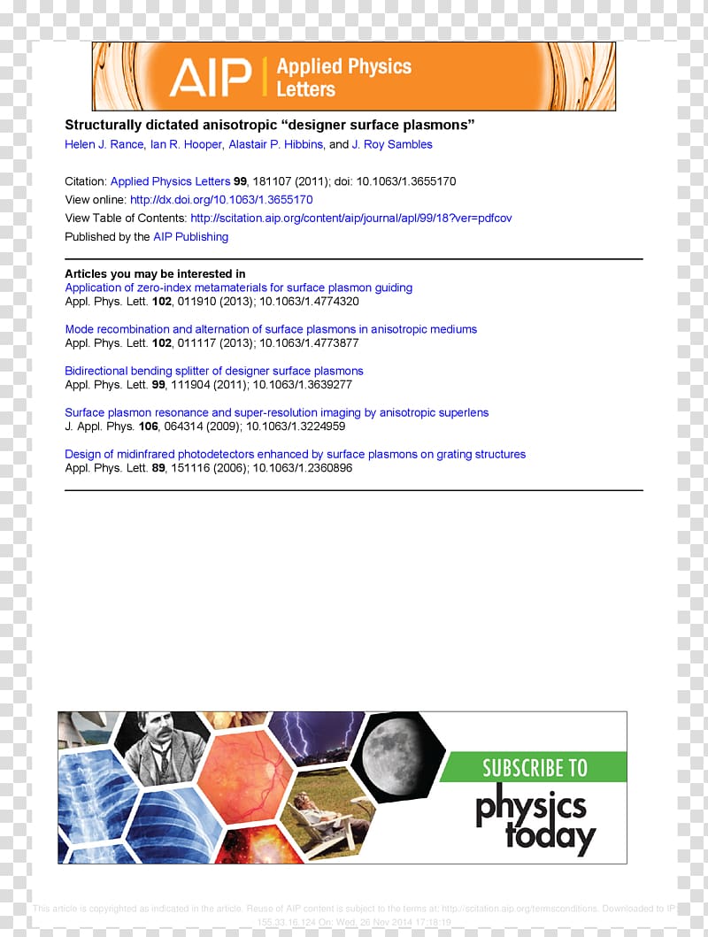 American Institute of Physics Physics Today Free surface Research, others transparent background PNG clipart
