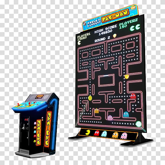 World\'s Biggest Pac-Man Pac-Man & Galaga Dimensions Pac-Man Battle Royale, led billboard transparent background PNG clipart