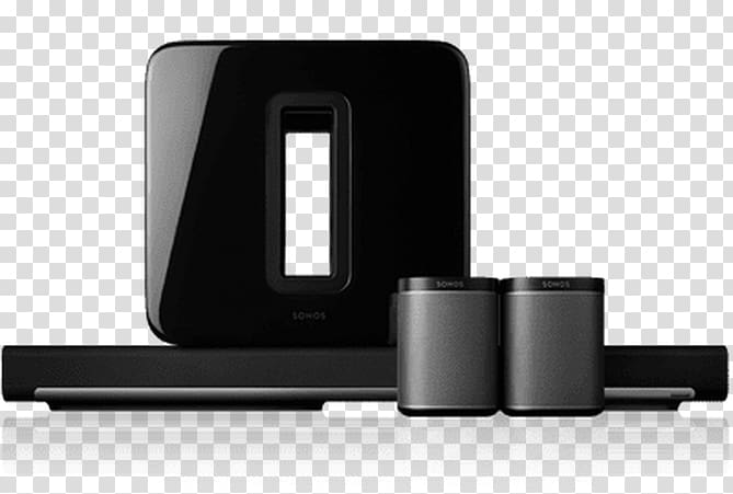 Play:1 Sonos Home Theater Systems 5.1 surround sound Loudspeaker, others transparent background PNG clipart