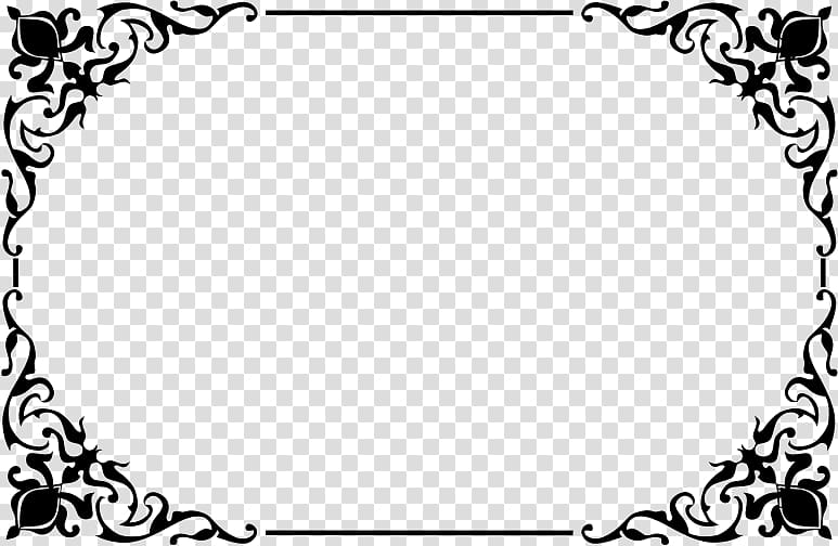 Deco Frame transparent background PNG clipart