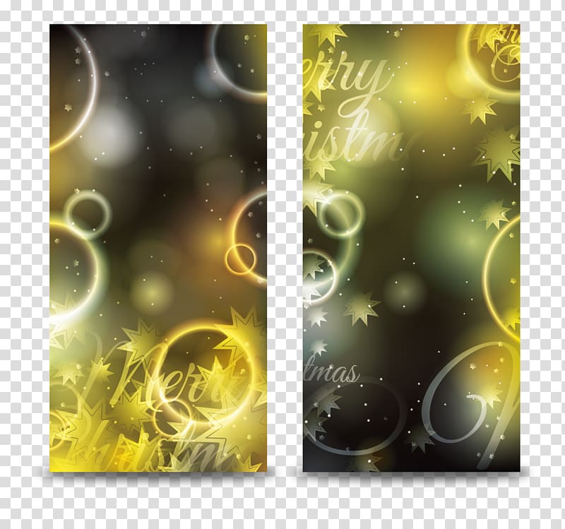 Christmas Banner Poster, christmas banner bokeh transparent background PNG clipart