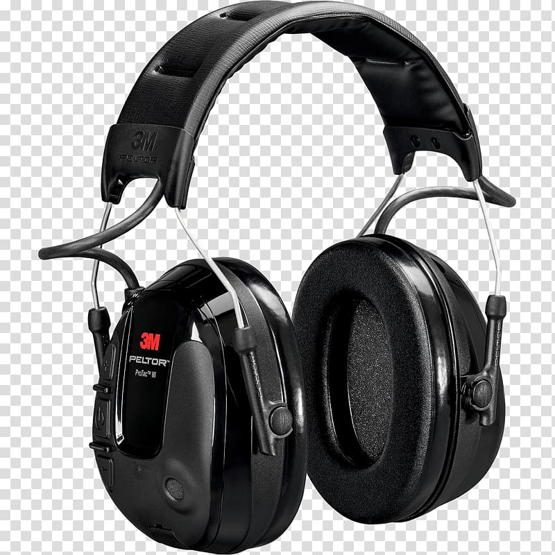 Earmuffs 3M Peltor ProTac Hunter Headphones 3M Peltor ProTac Hunter, headphones transparent background PNG clipart