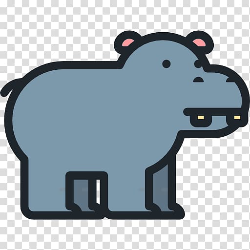 Disneys Animal Kingdom Hippopotamus Icon, hippo transparent background PNG clipart