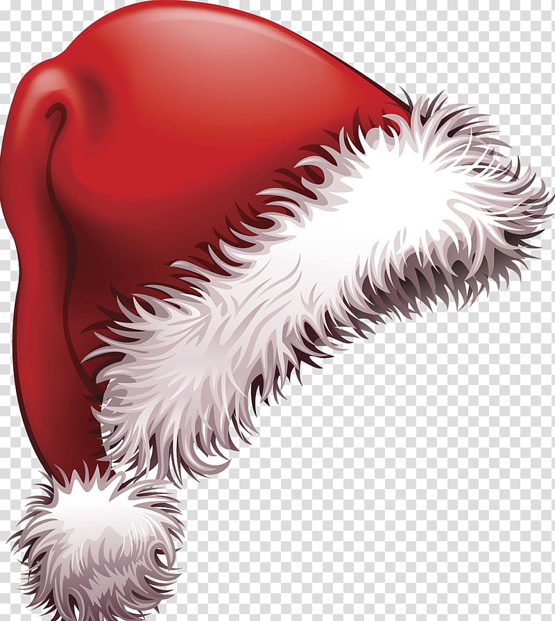 Santa Claus hat , Santa Claus Christmas Hat, Christmas hat transparent background PNG clipart