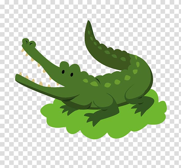 Nile crocodile Alligator Lion, Green crocodile leather transparent background PNG clipart