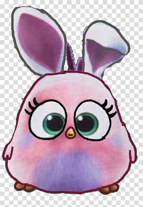 Rabbit Angry Birds Hatchlings Easter Bunny Cartoon, angry birds hatchlings transparent background PNG clipart