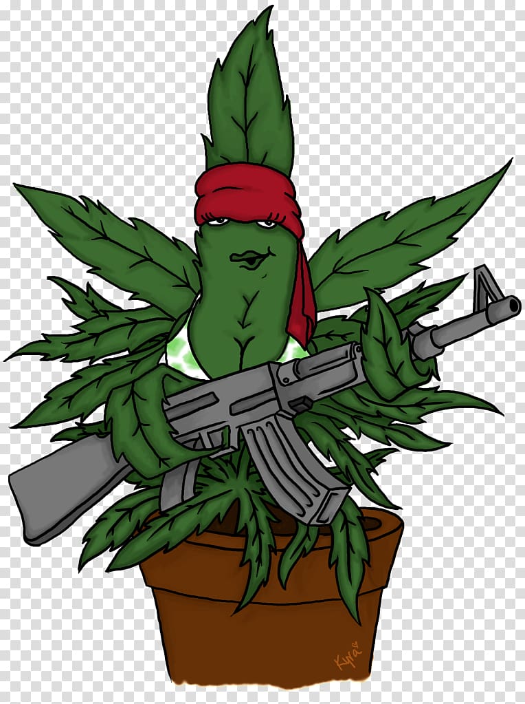 cannabis plant army illustration, Cannabis smoking Bong , marijuana transparent background PNG clipart