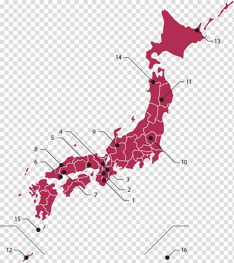 Prefectures of Japan Map, nara japan transparent background PNG clipart