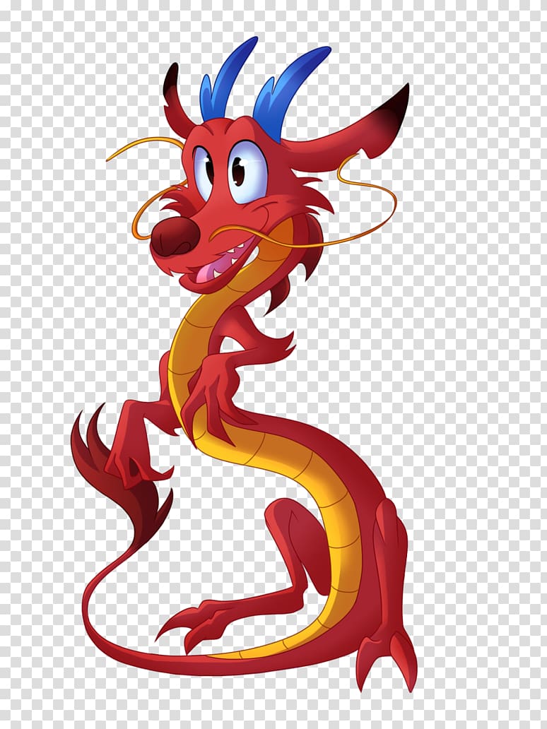 Mushu Fa Mulan Cri-Kee Li Shang, Mushu transparent background PNG clipart