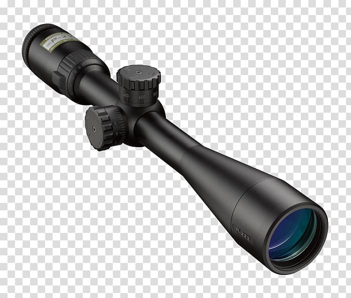 Telescopic sight Reticle Nikon Optics Long range shooting, others transparent background PNG clipart