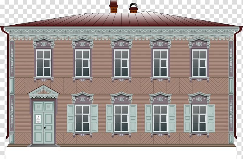 Building Historic house museum Real Estate Vladivostok, building transparent background PNG clipart