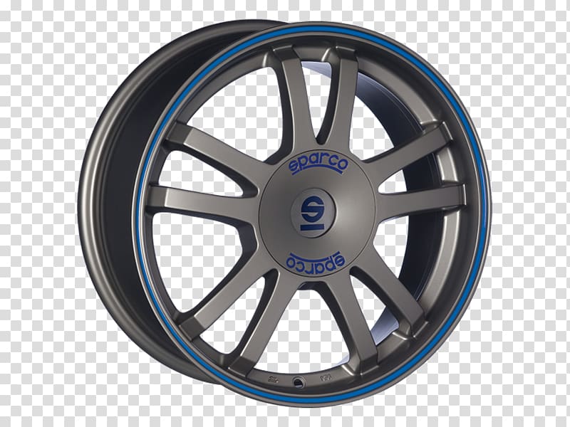 Car Rim Sparco Alloy wheel, car transparent background PNG clipart