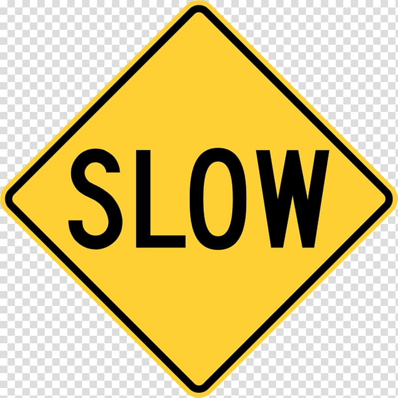 Warning sign Traffic sign Slow Children At Play Manual on Uniform Traffic Control Devices, sign board transparent background PNG clipart
