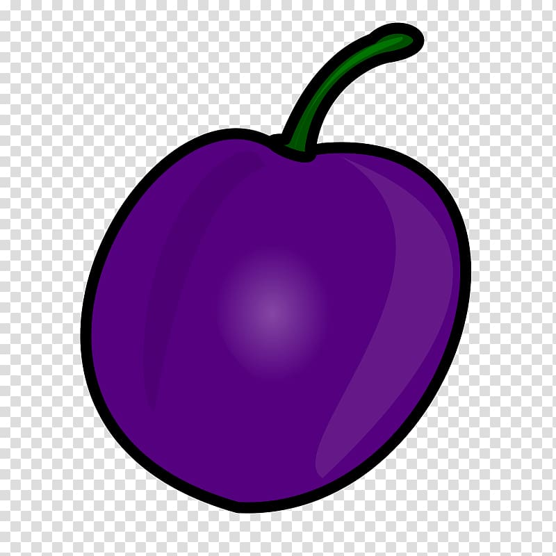 Plum Fruit Prune , Cartoon Grapes transparent background PNG clipart