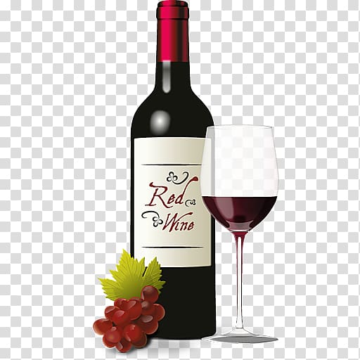 Red Wine Champagne Wine glass, Wine Icon transparent background PNG clipart