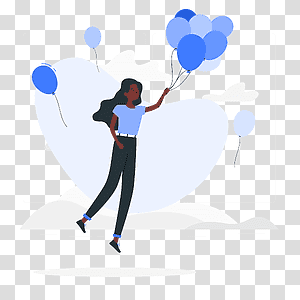 illustration, Balloons, celebration, party, event, birthday, people, balloon transparent background PNG clipart thumbnail