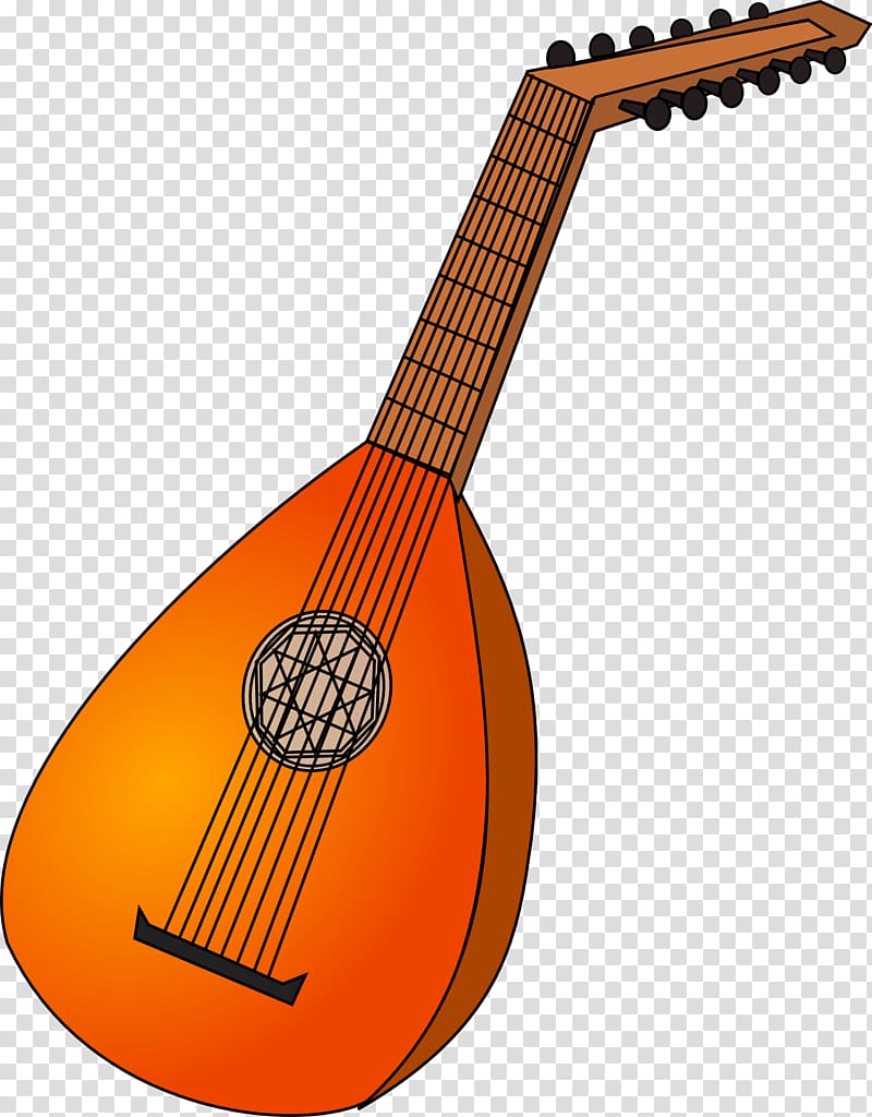 Lute Musical Instruments , instrument transparent background PNG clipart