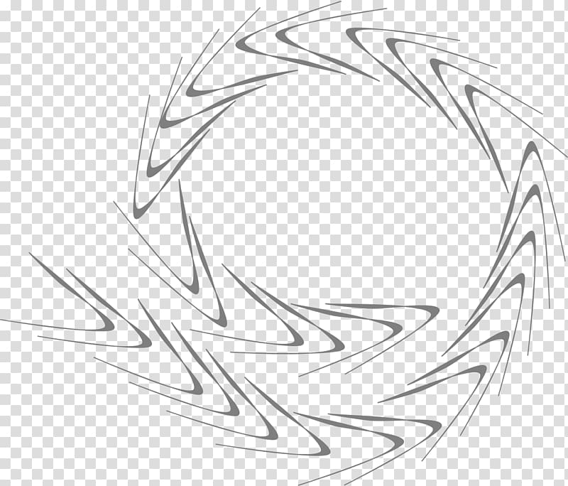 Line art Drawing White Pattern, cyclone transparent background PNG clipart