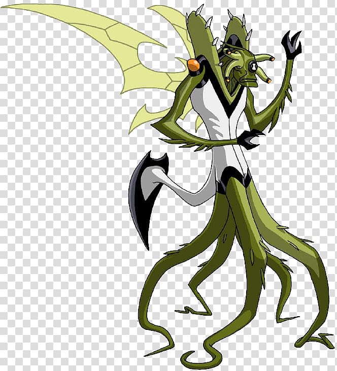 Stinkfly Four Arms Nanomech Ben 10 Cannonbolt, others transparent background PNG clipart