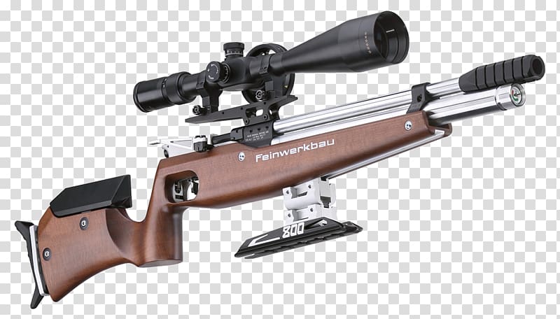Air gun Trigger Firearm Field target Feinwerkbau, weapon transparent background PNG clipart