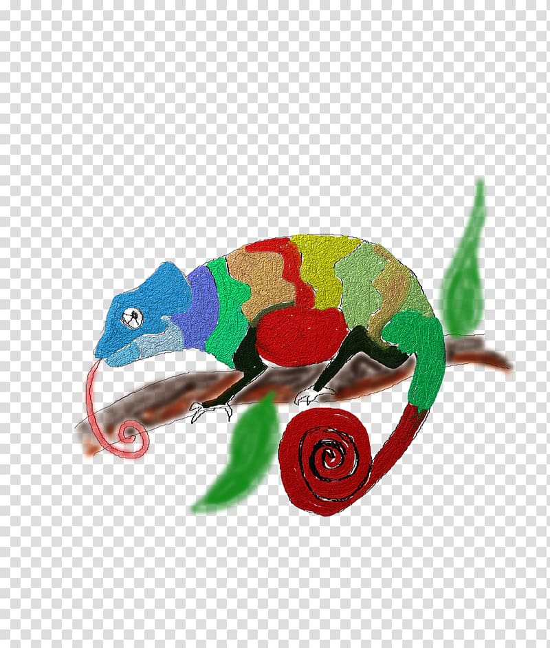 Chameleons Lizard Reptile Illustration, Colored chameleon transparent background PNG clipart