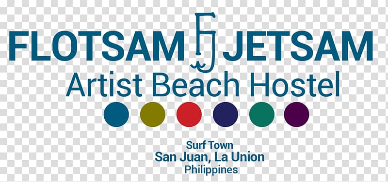 Flotsam & Jetsam Artist Beach Hostel Logo Backpacker Hostel Brand, flotsam transparent background PNG clipart