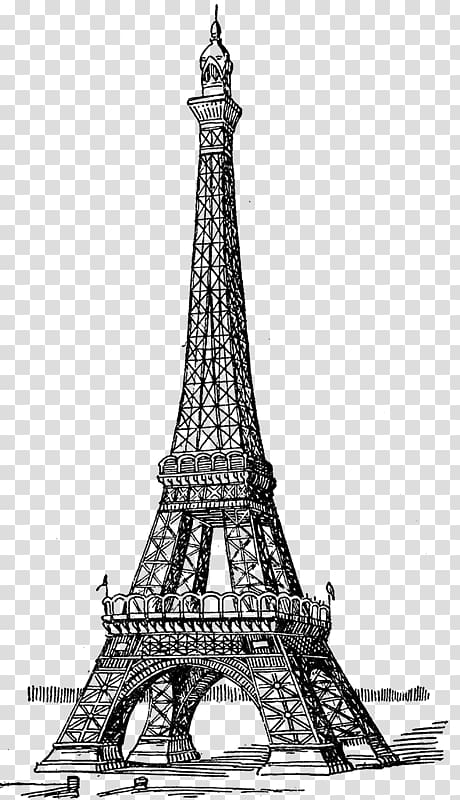 Eiffel Tower Drawing Coloring book Notebook, tour eiffel transparent background PNG clipart