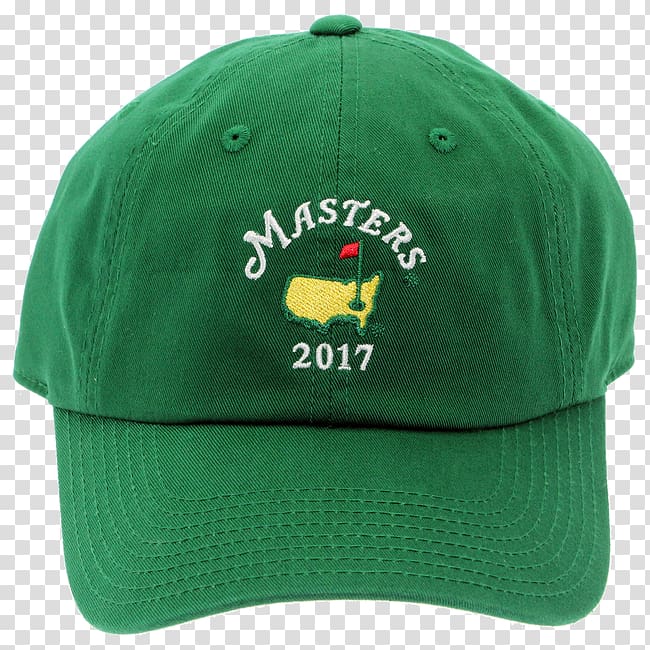 Baseball cap 2017 Masters Tournament 2018 Masters Tournament Green Product, green hat transparent background PNG clipart