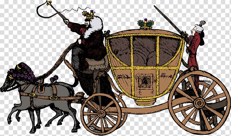 Horse and buggy Carriage Horse-drawn vehicle , Wedding Carriage transparent background PNG clipart