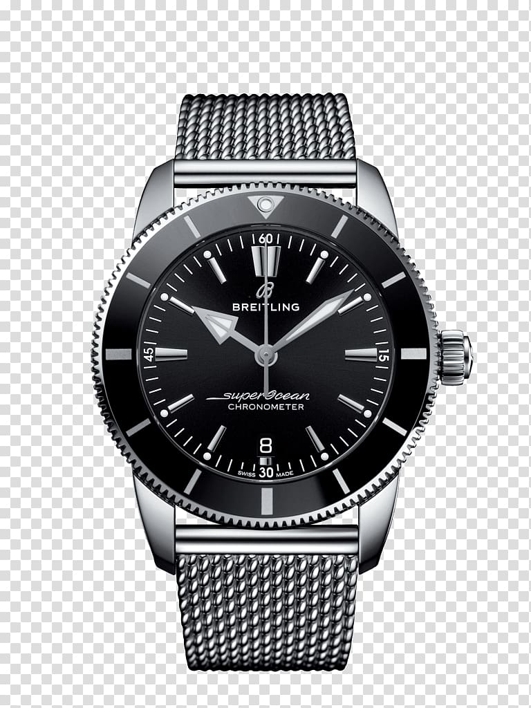 Breitling SA Watch strap Superocean Chronograph, watch transparent background PNG clipart