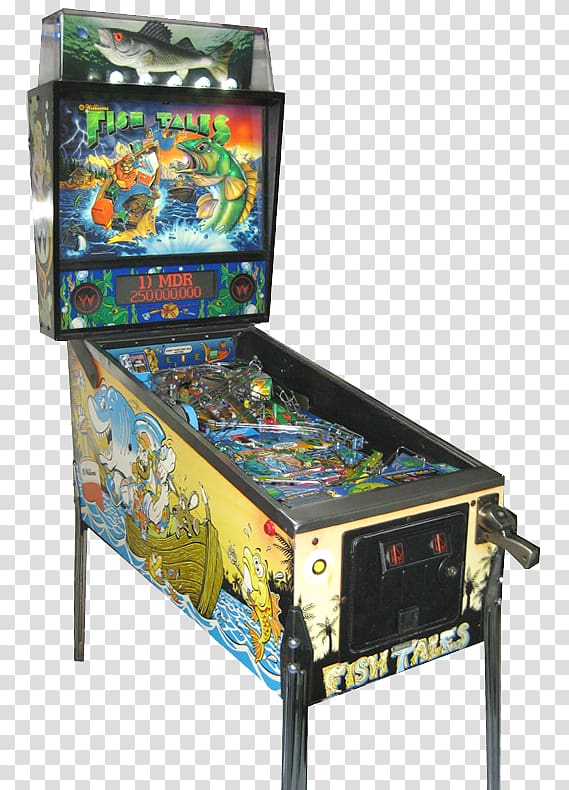 Pinball Big Buck Hunter Arcade game Street Fighter II: The World Warrior Fish Tales, Pinball transparent background PNG clipart